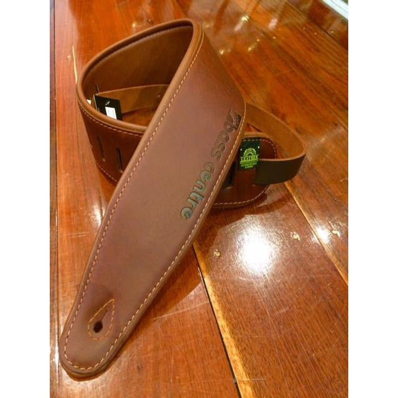 Colonial Leather Soup 3&quot; Padded Leather Strap - Bass Centre Music Store Melbourne