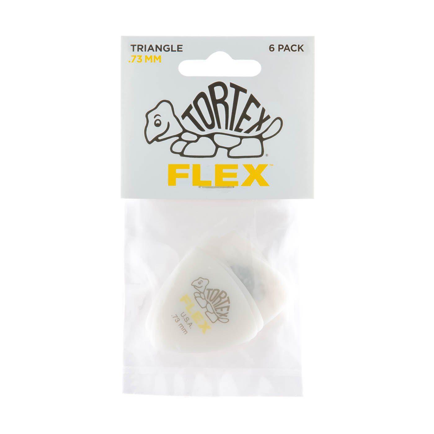Dunlop Tortex Flex Triangle Picks 6 Pack - Bass Centre Music Store Melbourne