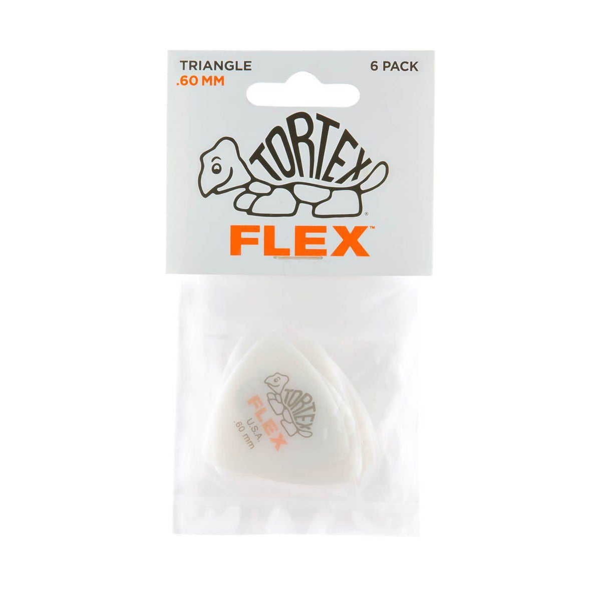 Dunlop Tortex Flex Triangle Picks 6 Pack - Bass Centre Music Store Melbourne