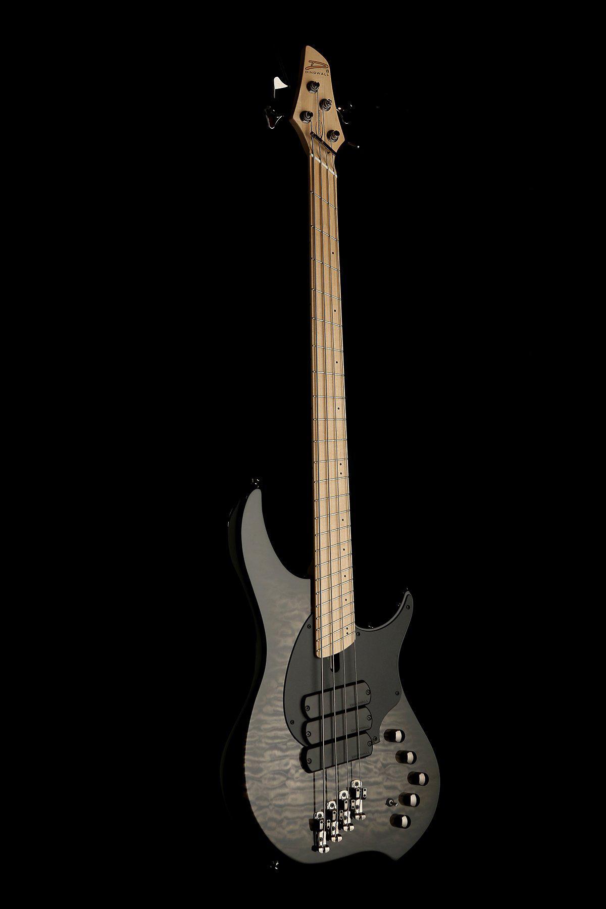 Dingwall Combustion 4 Quilt Top 3X Trans Black - Bass Centre Music Store Melbourne