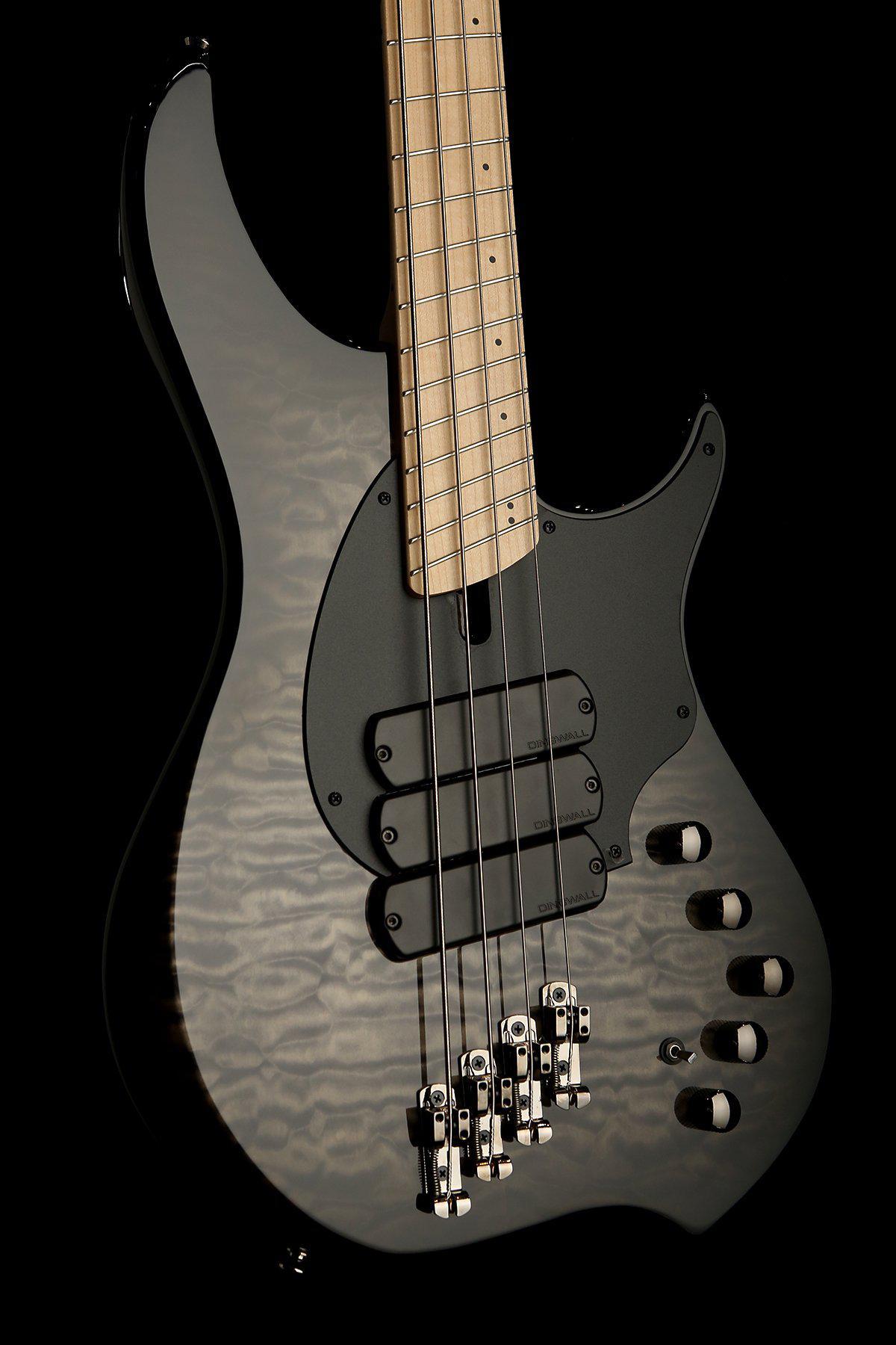 Dingwall Combustion 4 Quilt Top 3X Trans Black - Bass Centre Music Store Melbourne