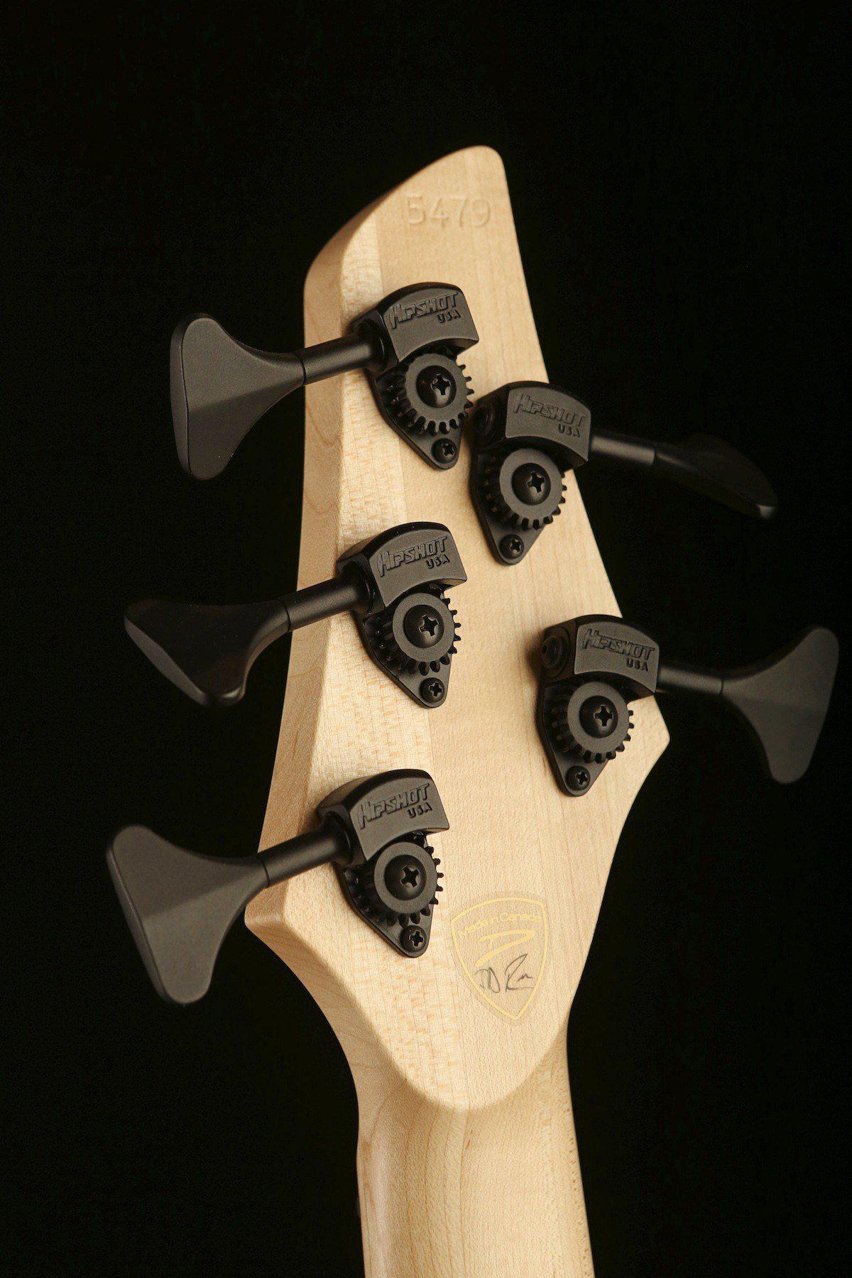 Dingwall ABZ 5 Black to Natural Burst, Maple Fretboard - Bass Centre Music Store Melbourne