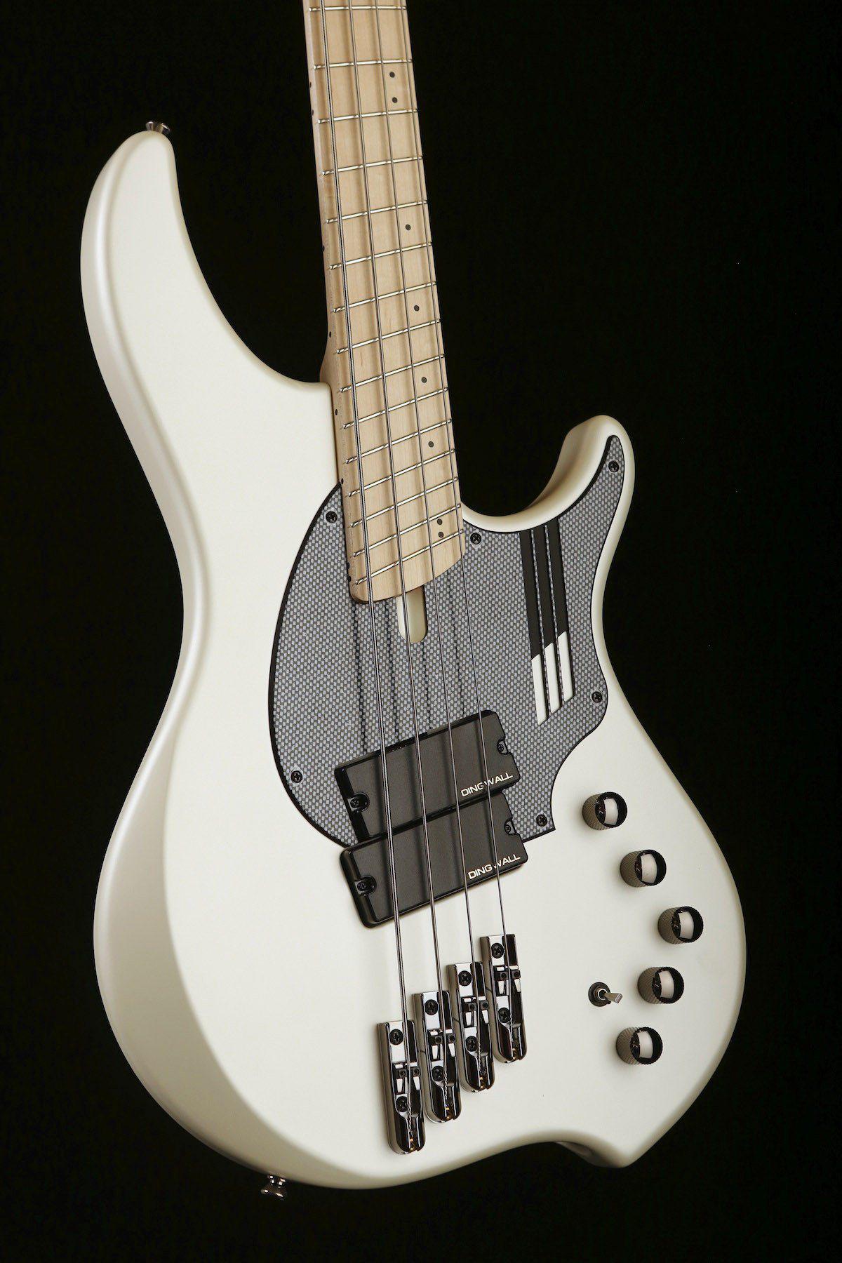 Bass Guitars - Dingwall NG-2,  4 STRING "Nolly Getgood" In Ducati Matte White