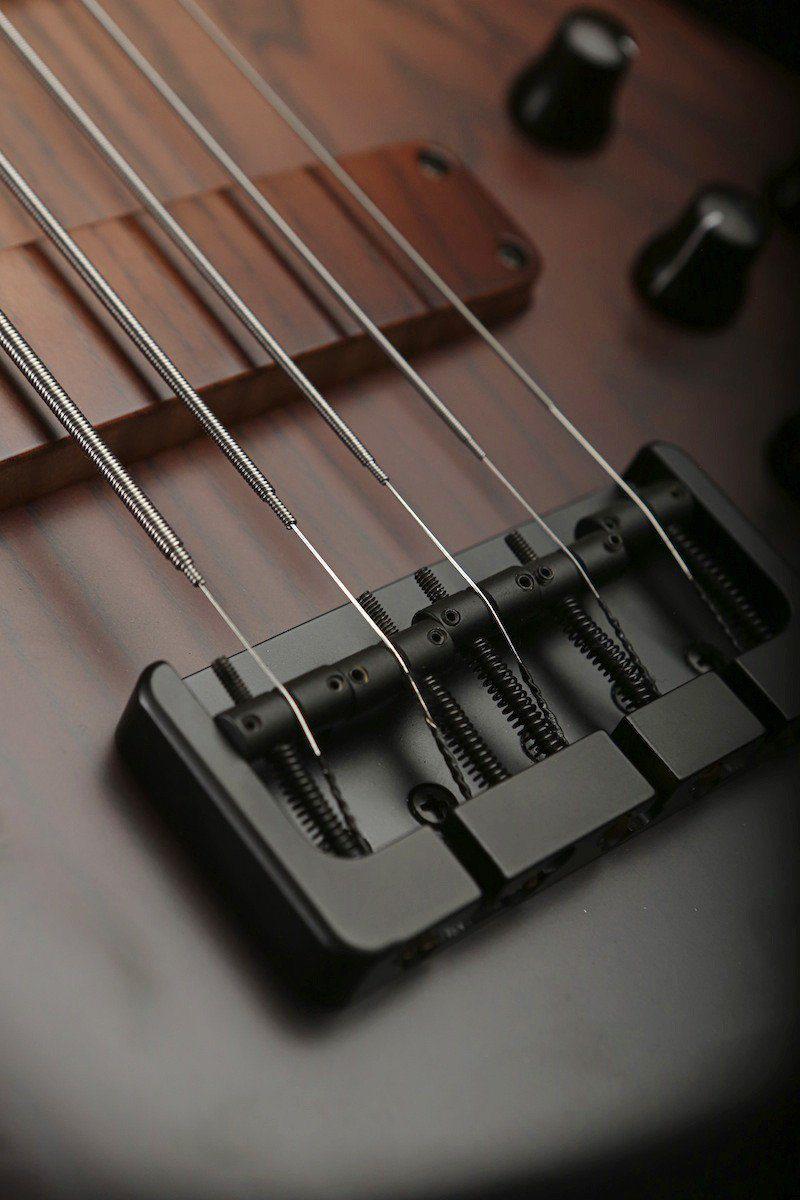 F Bass BN5 Brown Burst Fade - Bass Centre Music Store Melbourne