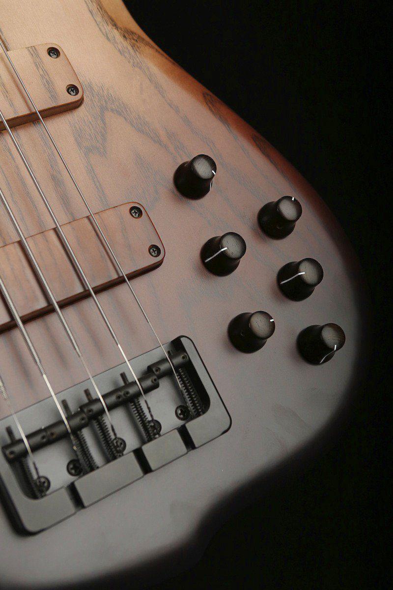 F Bass BN5 Brown Burst Fade - Bass Centre Music Store Melbourne
