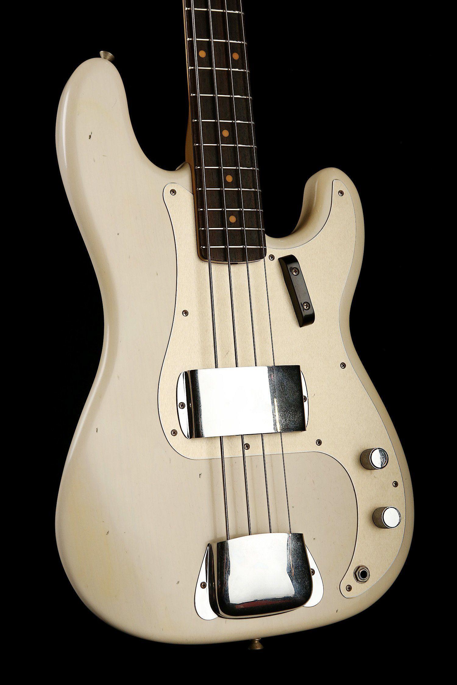 Fender Custom Shop 1959 Journeyman Relic Precision Bass Blonde W/Case - Bass Centre Music Store Melbourne