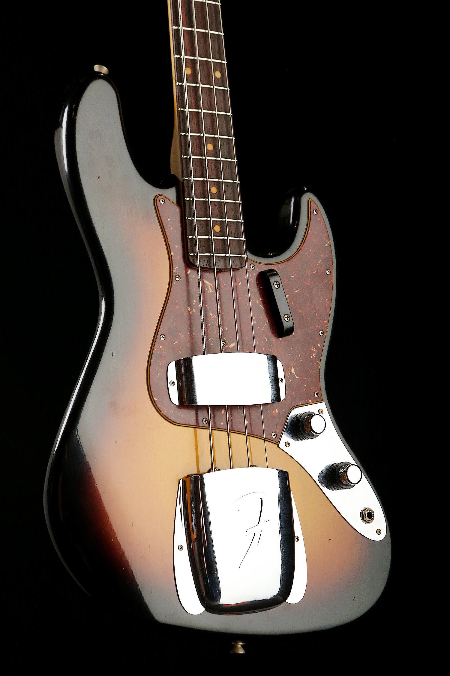 Fender Custom Shop 1960 Journeyman Relic Jazz - Bass Centre Music Store Melbourne
