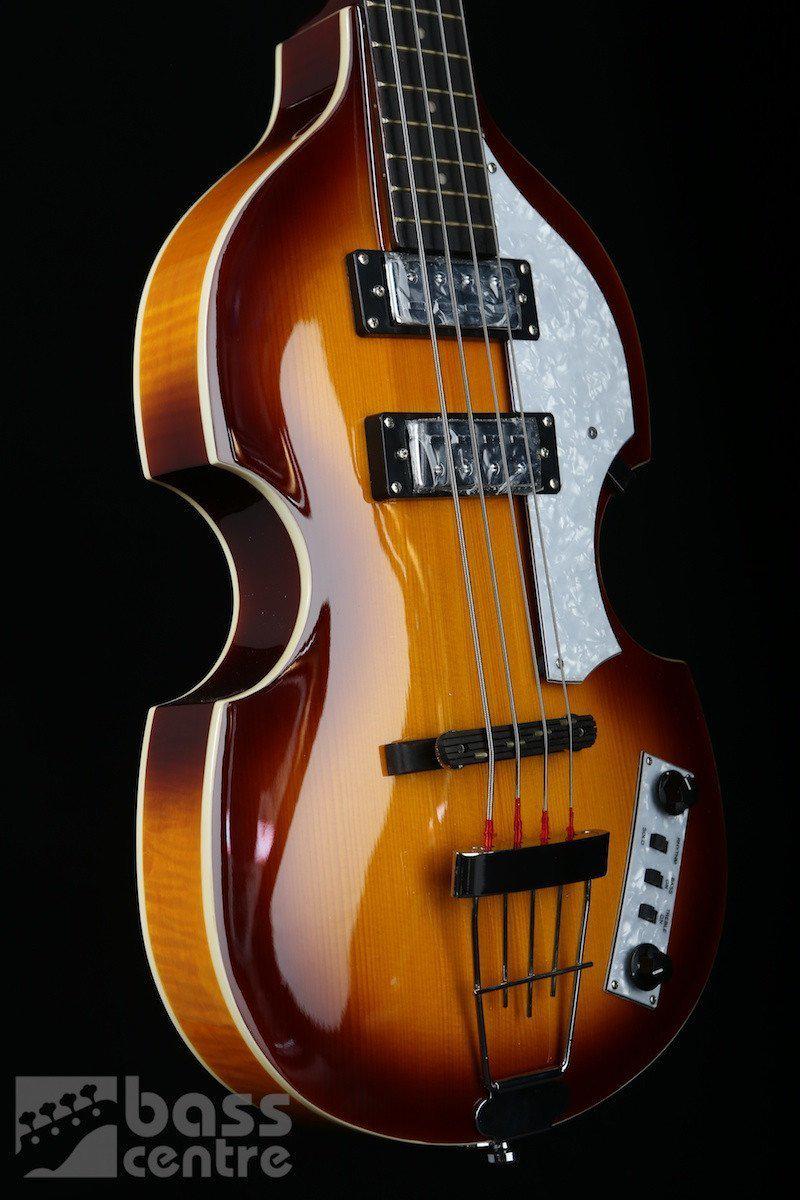 Hofner Ignition 'Cavern' Bass Sunburst W/Case - Bass Centre Music Store Melbourne