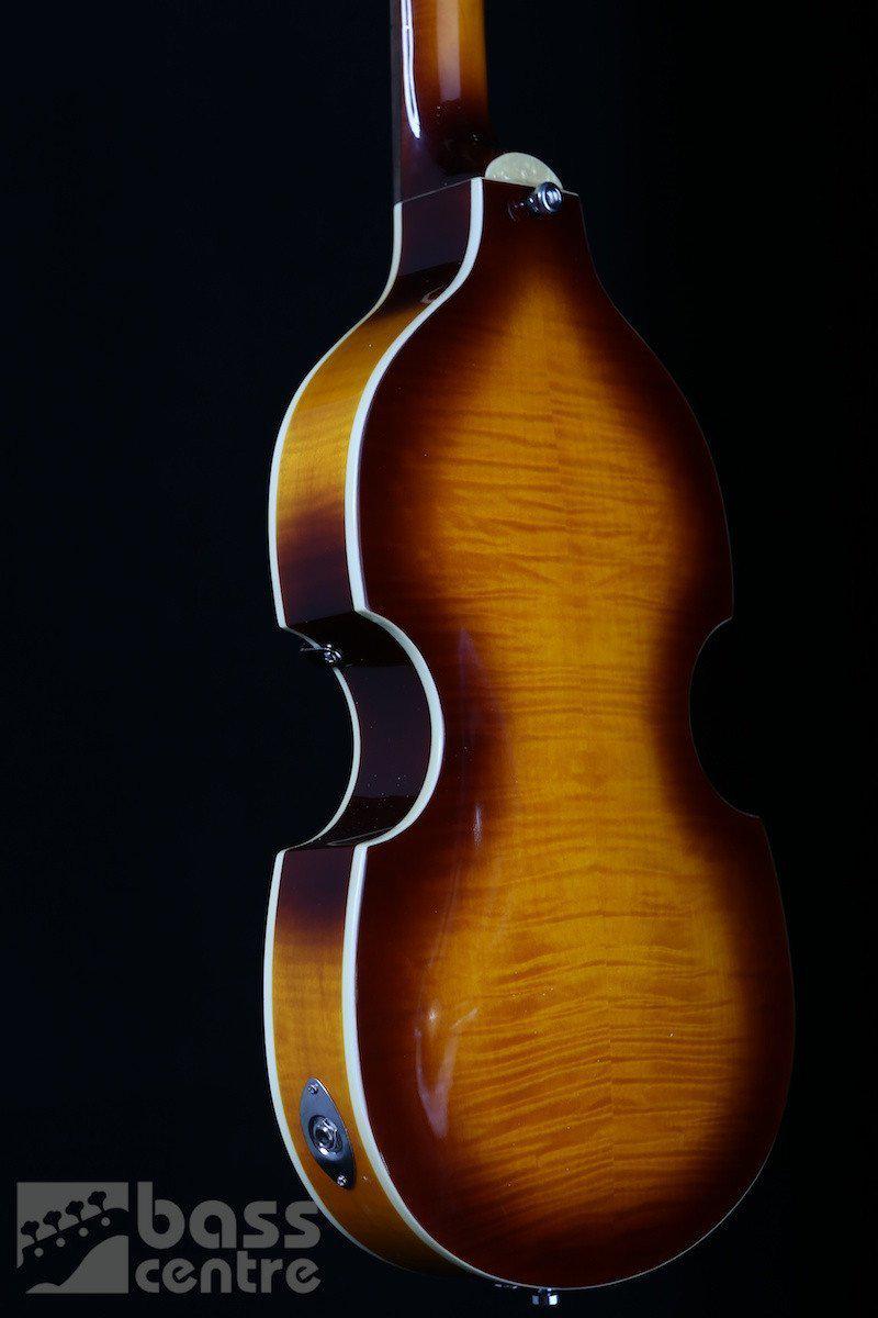 Hofner Ignition &#39;Cavern&#39; Bass Sunburst W/Case - Bass Centre Music Store Melbourne