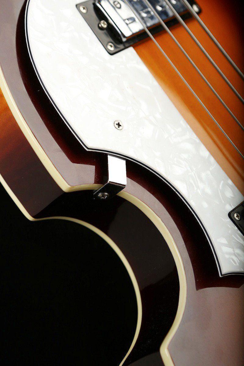 Hofner Ignition Series Violin Bass Sunburst Left Hand w/case - Bass Centre Music Store Melbourne