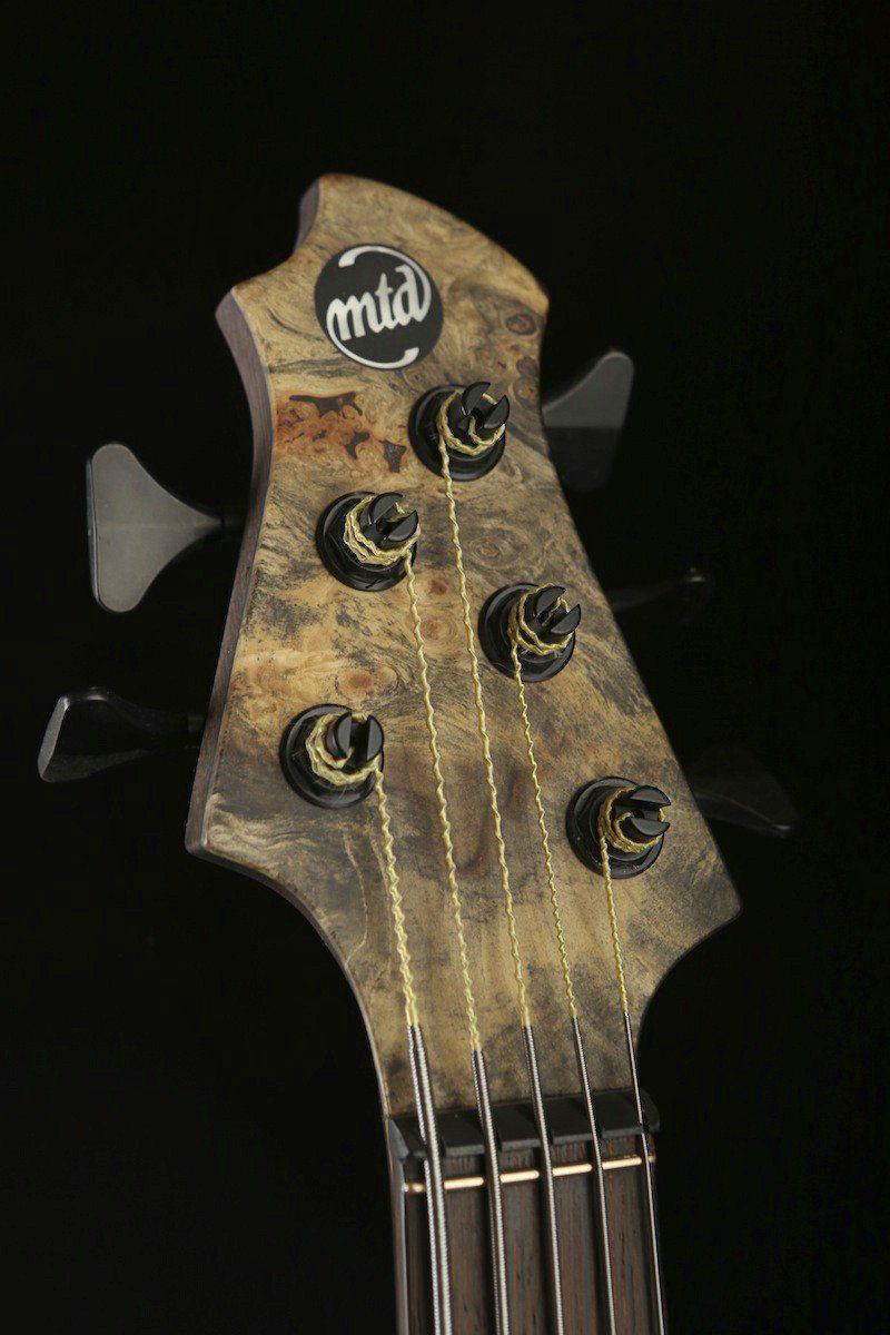 MTD 535 Ash/Buckeye Burl Wenge neck - Bass Centre Music Store Melbourne
