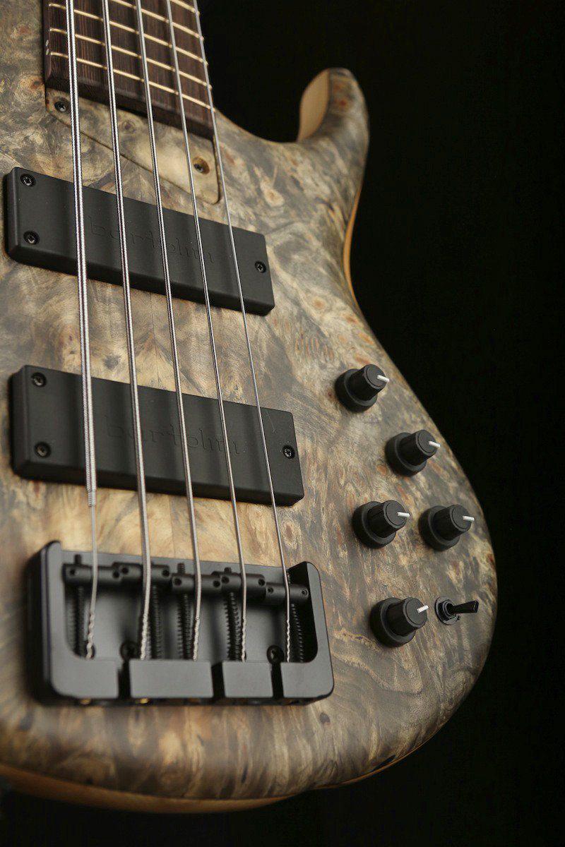 MTD 535 Ash/Buckeye Burl Wenge neck - Bass Centre Music Store Melbourne