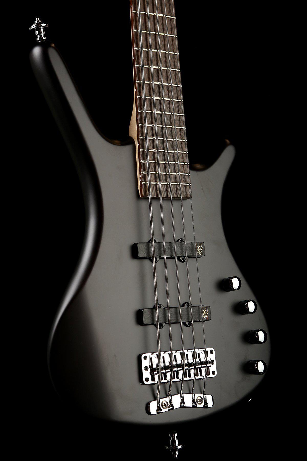 Bass Guitars - Warwick Rockbass Corvette Basic 5 Trans Satin Nirvana Black