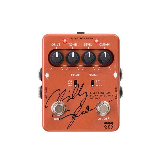 billy sheehan bass pedal EBS Billy Sheehan Signature Drive