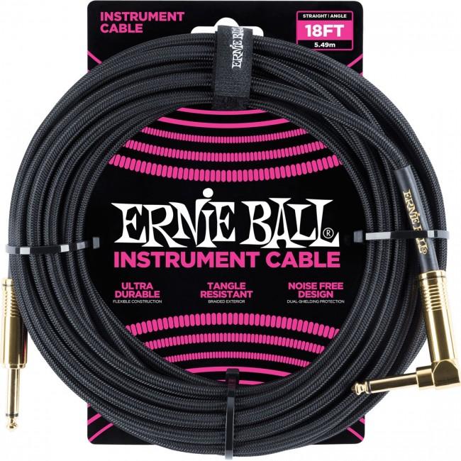 Ernie Ball 18&#39; Braided Cables - Bass Centre Music Store Melbourne