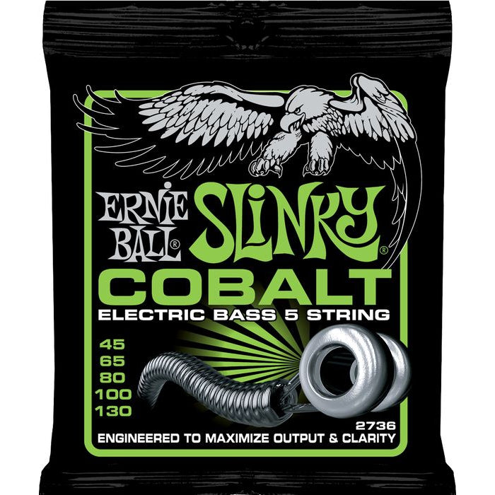 Ernie Ball Slinky Cobalt Bass 5 String - Bass Centre Music Store Melbourne