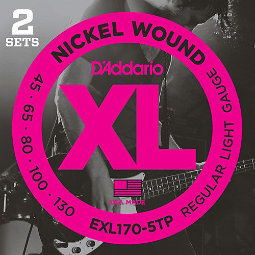 D&#39;Addario XL Nickel Wound 5 String - Bass Centre Music Store Melbourne