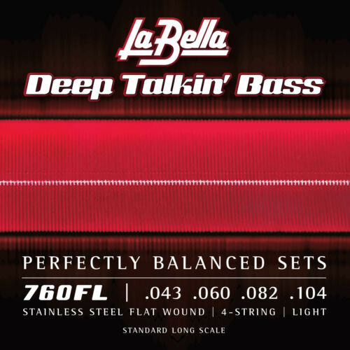 La Bella 760 Flatwound 4 string Sets - Bass Centre Music Store Melbourne