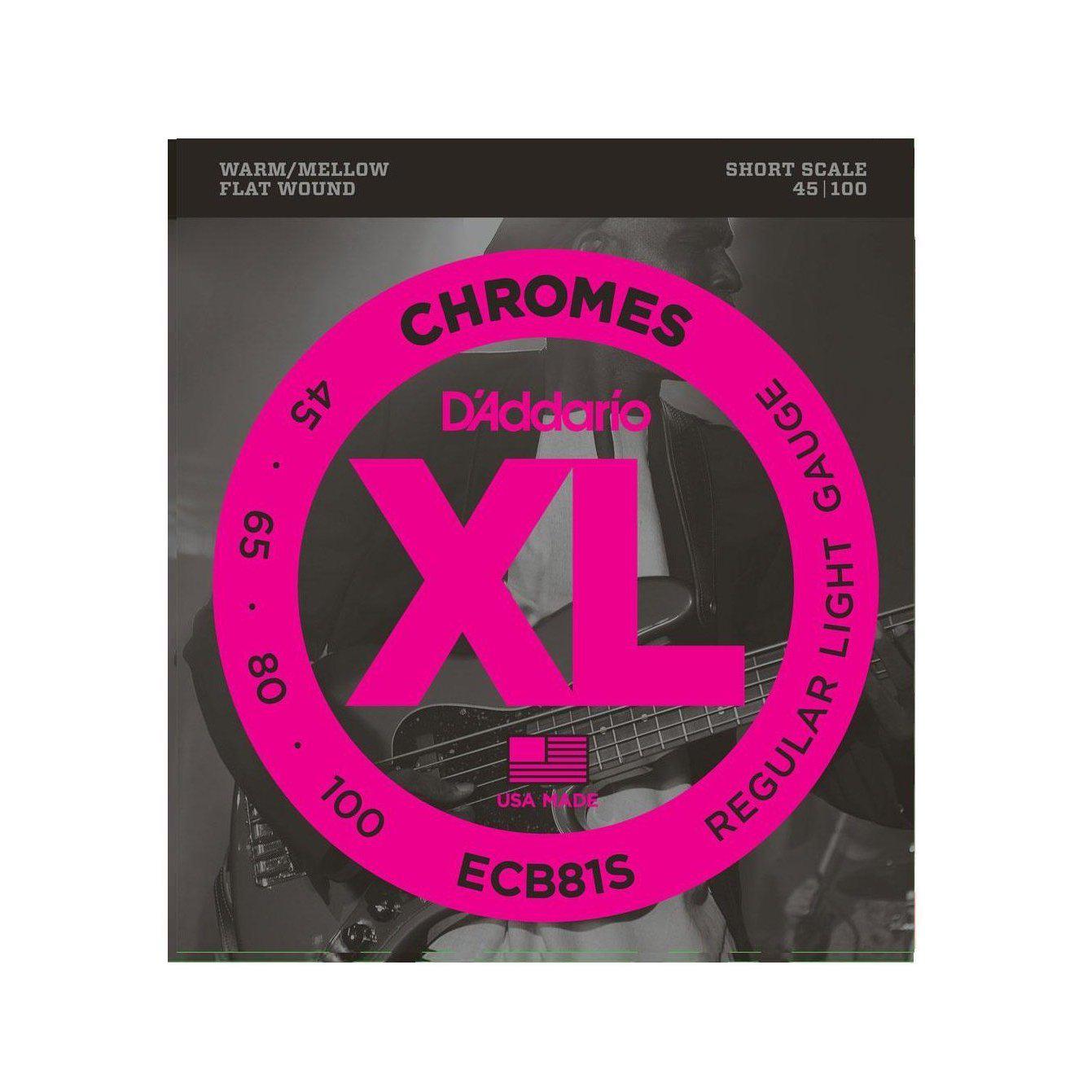 D'Addario ECB81S Short Scale Flats - Bass Centre Music Store Melbourne