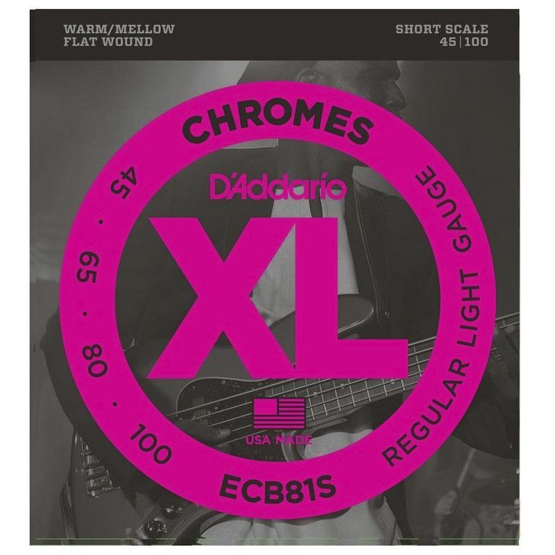 D&#39;Addario ECB81S Short Scale Flats - Bass Centre Music Store Melbourne