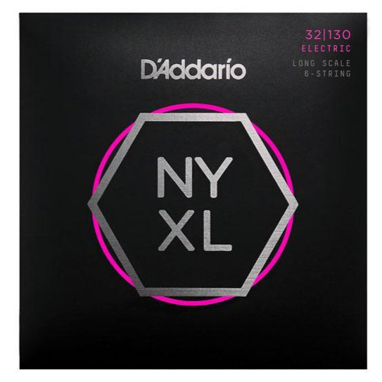 D&#39;Addario NYXL Nickel Wound 6 string - Bass Centre Music Store Melbourne