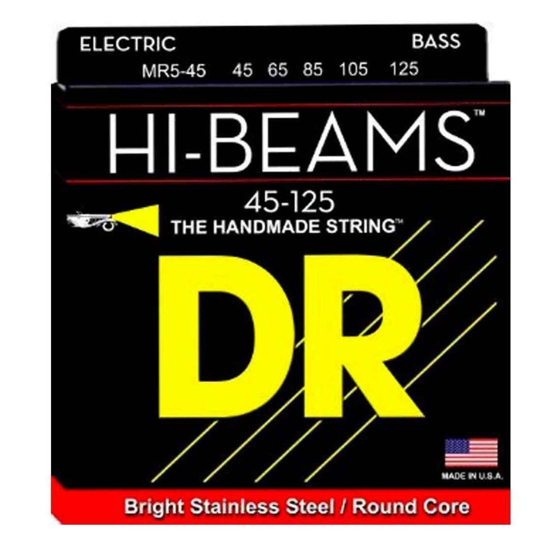 DR Hi-Beams 5 String Set - Bass Centre Music Store Melbourne