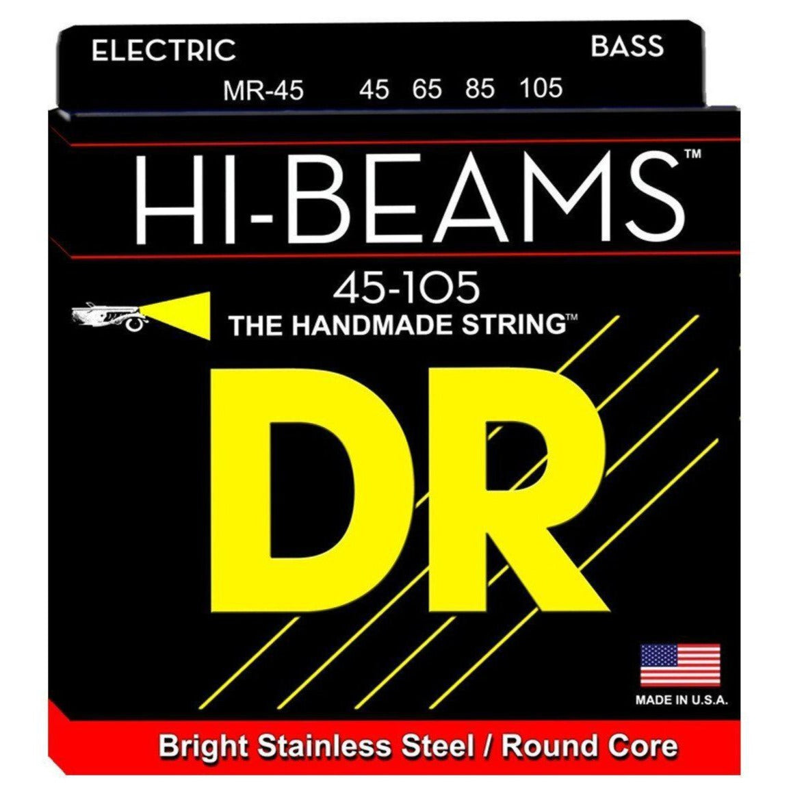 DR Strings Hi-Beams 4 String Sets - Bass Centre Music Store Melbourne