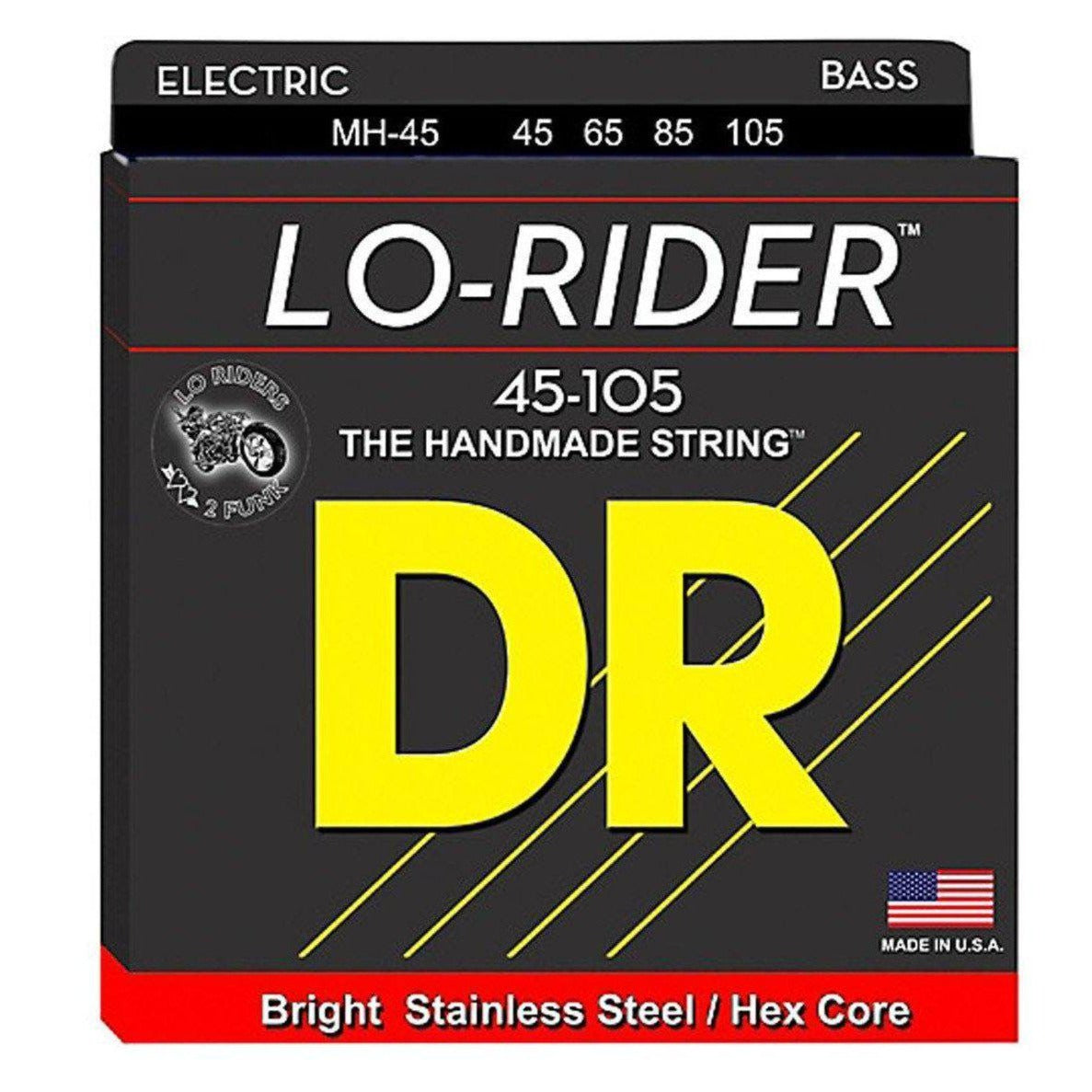 Dr Strings Lo Rider 4 string - Bass Centre Music Store Melbourne