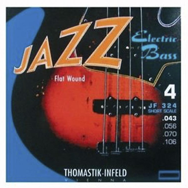 Thomastik Jazz Flats JF324 Short Scale - Bass Centre Music Store Melbourne
