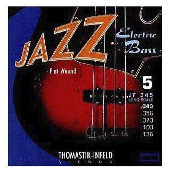 Thomastik Jazz Flats JF345  5 String - Bass Centre Music Store Melbourne