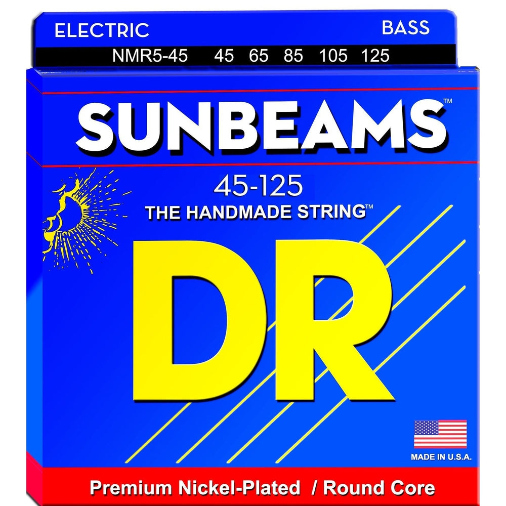 DR Sunbeams 5 String Set - Bass Centre Music Store Melbourne