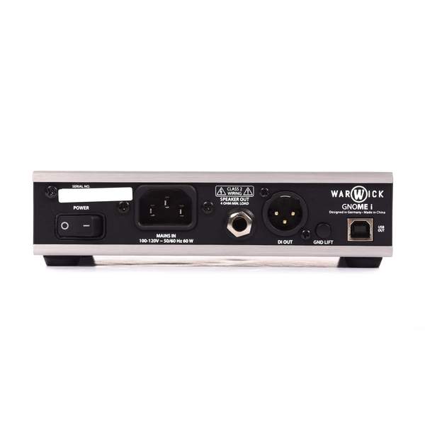 Warwick Gnome 200 Watt Bass Head with USB Interface - Bass Centre Music Store Melbourne